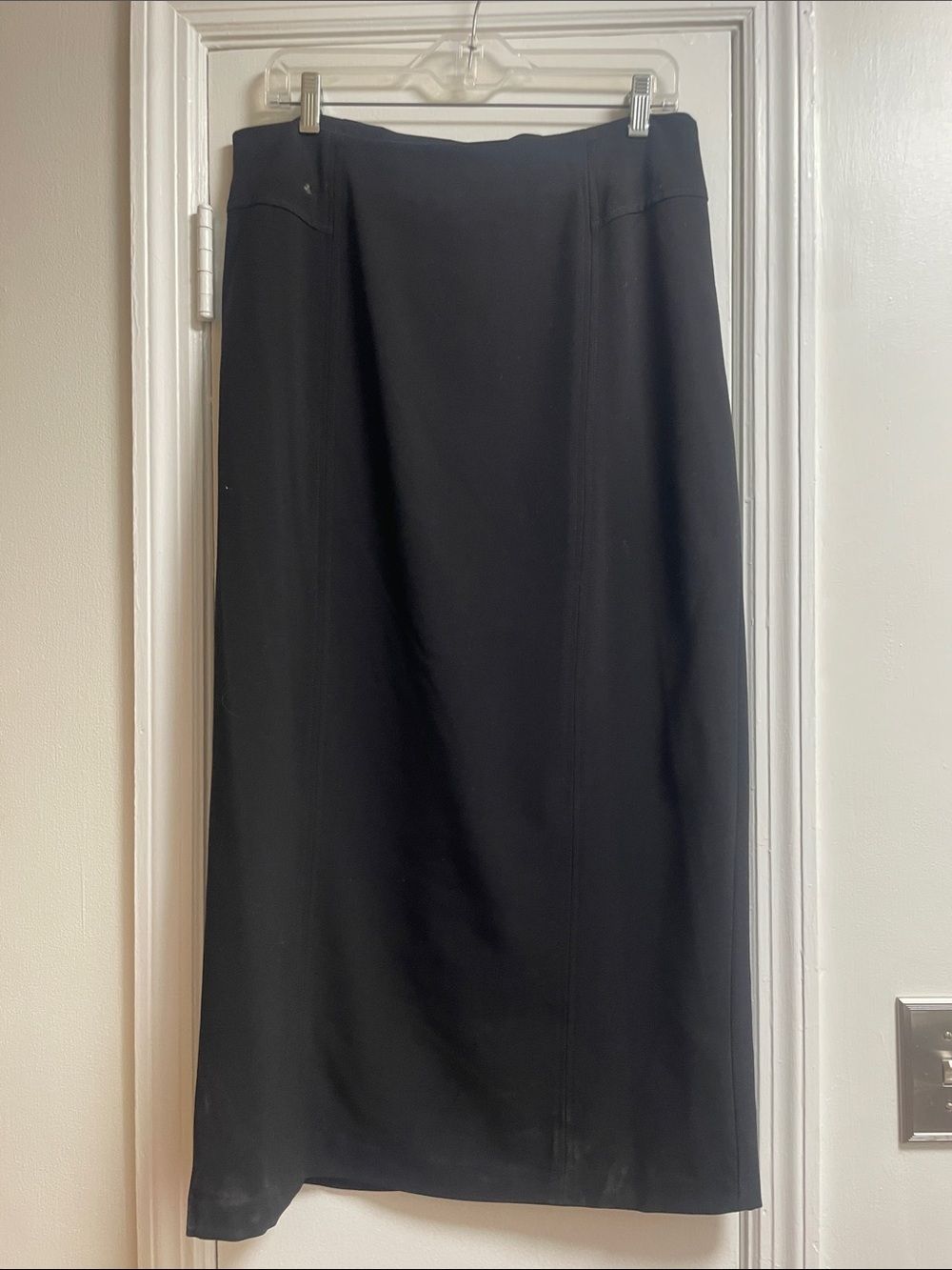 Kim Rogers Black Maxi Skirt